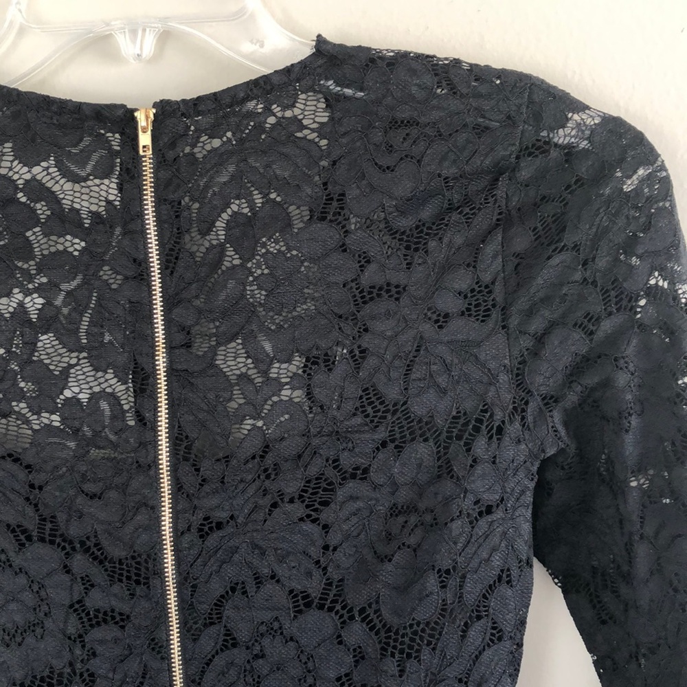🖤Black Lace Mini Dress - Picture 14 of 14
